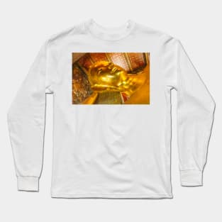 Reclining Buddha, Wat Pho Long Sleeve T-Shirt